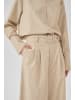 My Essential Wardrobe Casual Hose VittaMW Loose fit in Brown Rice W. Stripe