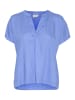 Kaffe Kurzarm-Bluse KAano Regular fit in Ultramarine