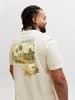JACK & JONES PLUS T-shirt in Antique White