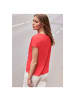 Street One T-Shirt in chili red