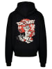 F4NT4STIC Ultra Heavy Hoodie Tom And Jerry Rocket Prank in schwarz