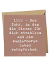 Mr. & Mrs. Panda Deluxe Karte Spruch 1999 Geburtstag mit Spruch in Braun Pastell