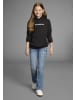 Kangaroos Kapuzensweatshirt in schwarz