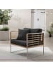 home24 Gartensessel TEAKLINE in Anthrazit