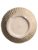 Beliani Outdoor Blumentopf PYLAROS in Beige - (W) 36 x (H) 47 x (L) 36 cm