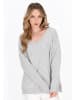 DreiMaster Women Sweater in grey melange