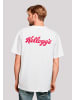 F4NT4STIC Extended Shoulder T-Shirt Kellogg's Cereal Tony in weiß