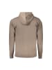 NORWAY 1963 Braun Polyamid Herren Strickjacke