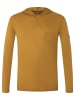 super.natural Merino Hoodie in gelb