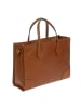 BRIC`s Volterra Shopper Tasche S Leder 35 cm Laptopfach in tobacco