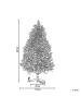 Beliani 2-tlg Weihnachtsbaum HUXLEY in Grün