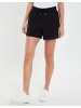 Threadbare Sweatshorts THB Spencer Jersey Tie Waist Short in Schwarz