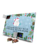 Mr. & Mrs. Panda Tee Adventskalender Einhörner Umarmen mit Spruch in Eisblau