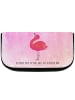 Mr. & Mrs. Panda Organizer Flamingo Stolz mit Spruch in Aquarell Pink