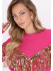 faina Pullover in Fuchsia