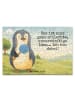 Mr. & Mrs. Panda Puzzle Pinguin Lolli Design mit Spruch in Weiß