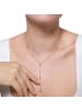Steel_Art Halskette mit Stein Frauen Nirella rose goldfarben in rosegoldfarben