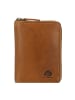 Greenburry Tornado Geldbörse RFID Schutz Leder 10 cm in peanut brown