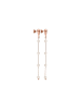 PURELEI Ohrringe Dewdrop Rosegold