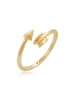 Elli Ring 925 Sterling Silber Pfeil in Gold