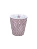 Krasilnikoff Happy Mug Micro Dots Becher in rose