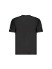 Fila Schwarzes Baumwoll-T-Shirt