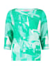 Betty Barclay Sweatshirt mit Rippenstruktur in Green/Petrol