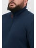 BLEND Strickpullover BHRobin Big & Tall in Mittelblau