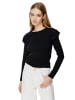 Alexa Dash Blouse in Schwarz