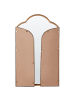 Beliani Dekospiegel SAVILLY in Gold - (W) 87 x (H) 77 x (L) 2 cm
