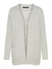 Vero Moda Strickjacke in Light Grey Melange