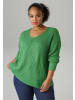 Aniston PLUS Strickpullover in grün