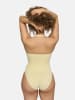 CFAB Neckholder Bodysuit mit Slip in Babygelb