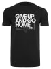 Mister Tee Mister Tee Herren Give Up and Go Home Tee in black