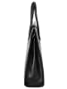 Cluty Handtasche echt Leder in schwarz