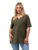 Ulla Popken Shirt in waldgrün
