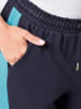 WITT WEIDEN Dehnbund-Hose in marine-türkis