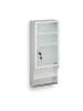 relaxdays Medizinschrank in Weiß - (B)27 x (H)65 x (T)12 cm