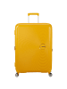 American Tourister Soundbox - 4-Rollen-Trolley 80 cm erw. (schwarz) in golden yellow