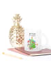 Mr. & Mrs. Panda Teetasse Weihnachtsbaum schmücken mit Spruch in Transparent