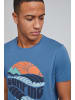 BLEND T-Shirt in blau