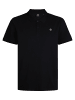 Petrol Industries Klassisches Poloshirt in Plus Size Missoula in Schwarz