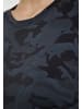 TUFFSKULL Damen Crop-Top in Schwarz