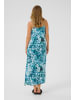 Kaffe Kleid KAthora Regular fit in Teal Leopard Print