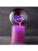 Butlers Kugel GLOW BALL Herz in Violett