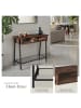 tectake Beistelltisch Tralee 100x35x80,5cm