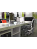 Durable Sichttafelständer System table Sherpa mit 10 Tafeln grau/schwarz