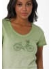 Organication T-Shirt "WOR13331" in Grasgrün