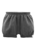 MaxiMo Musselin-Shorts Ringel in Grau