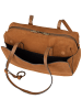 LIEBESKIND BERLIN Handtasche Clarice II Satchel M Hydro Suede in Brown